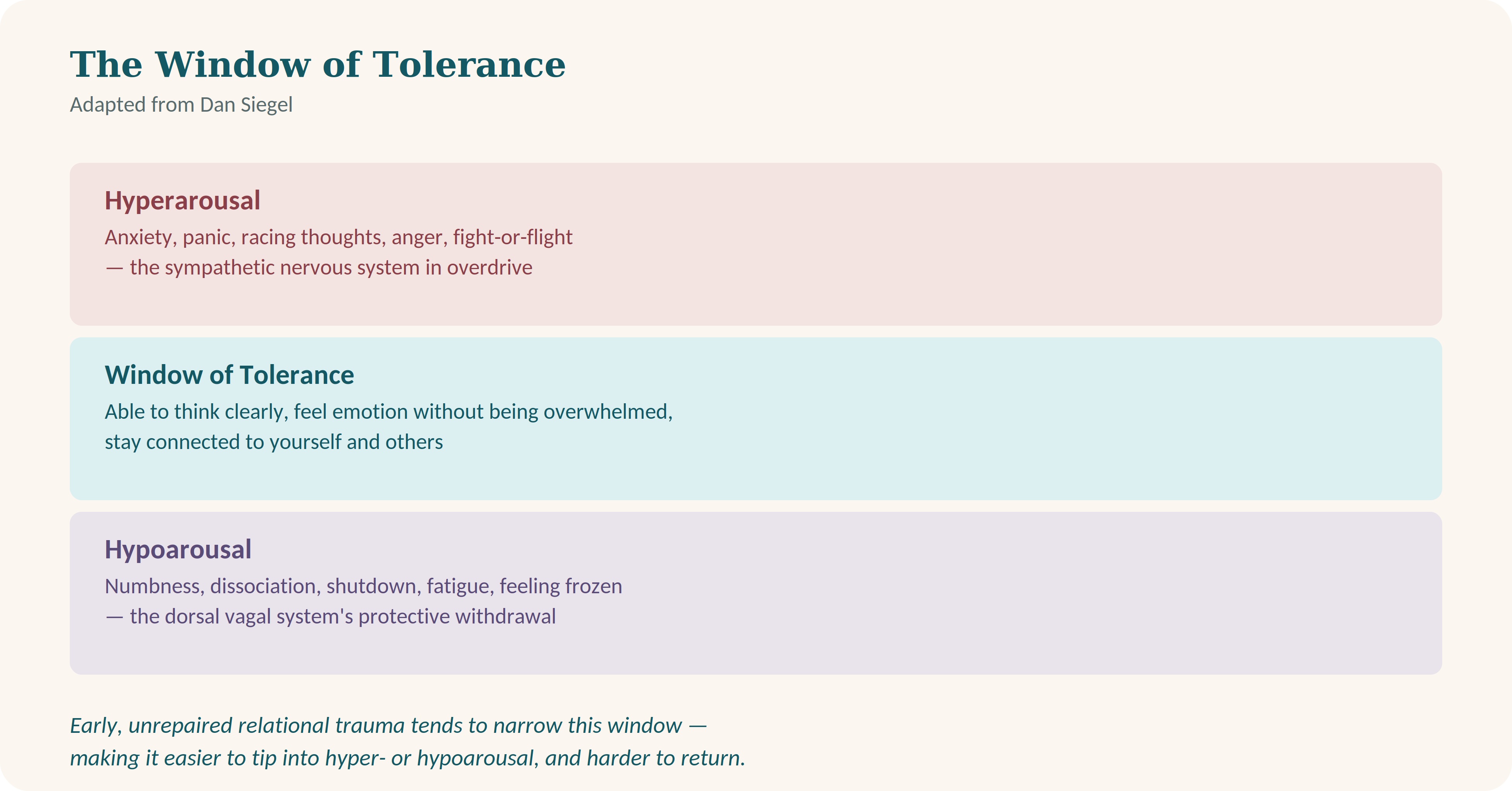 3 The Window of Tolerance